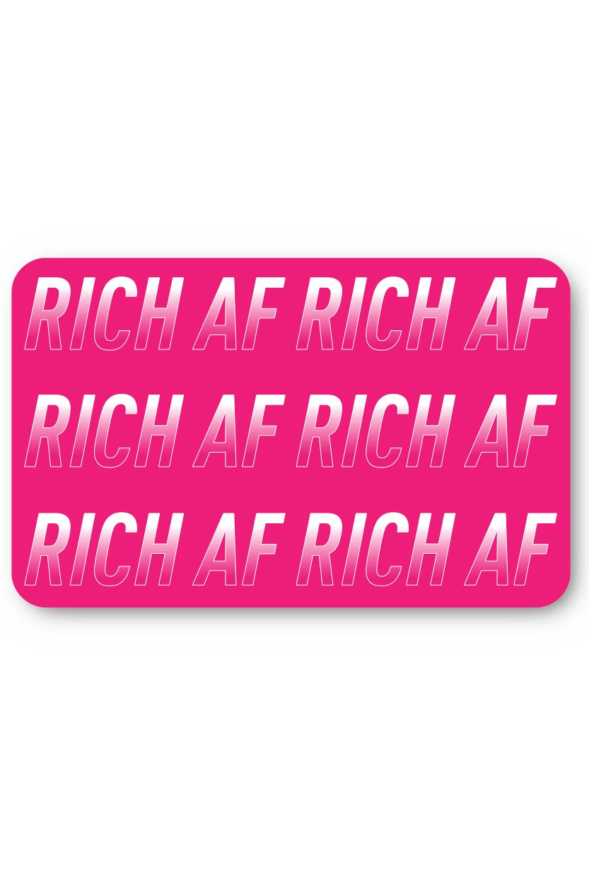 Rich AF Gift Card